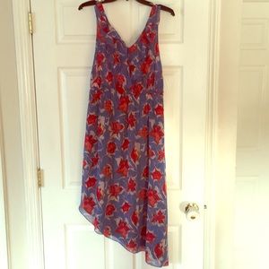 RACHEL ROY asymmetrical midi dress